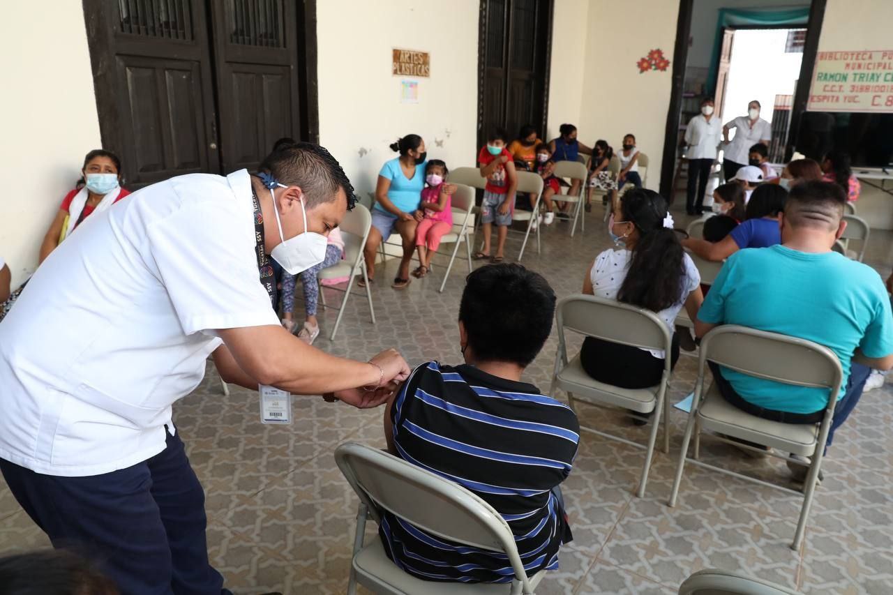 Yucatán inicia la vacunación contra el Coronavirus para niñas y niños de 5 a 11 años de edad￼