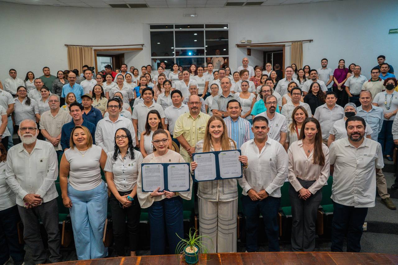 Ayuntamiento de Mérida y el CICY firman alianza por una Mérida más verde y sustentable.